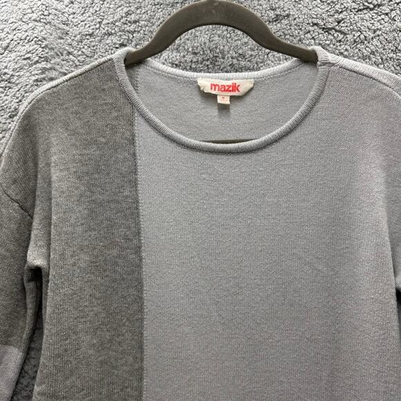 Mazik Women's Medium Sweater Modern Color Block Minimalist Soft Warm Comfortable - Picture 2 of 10